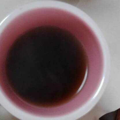美味しいお茶に生姜がプラスされて、とってもあったまりました。ごちそうさまです☆